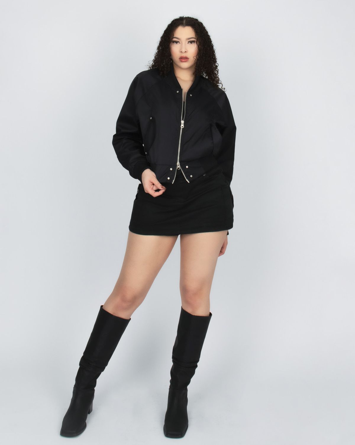 쿨시스(COOLSIS) CS NYLON CROP JACKET-015
