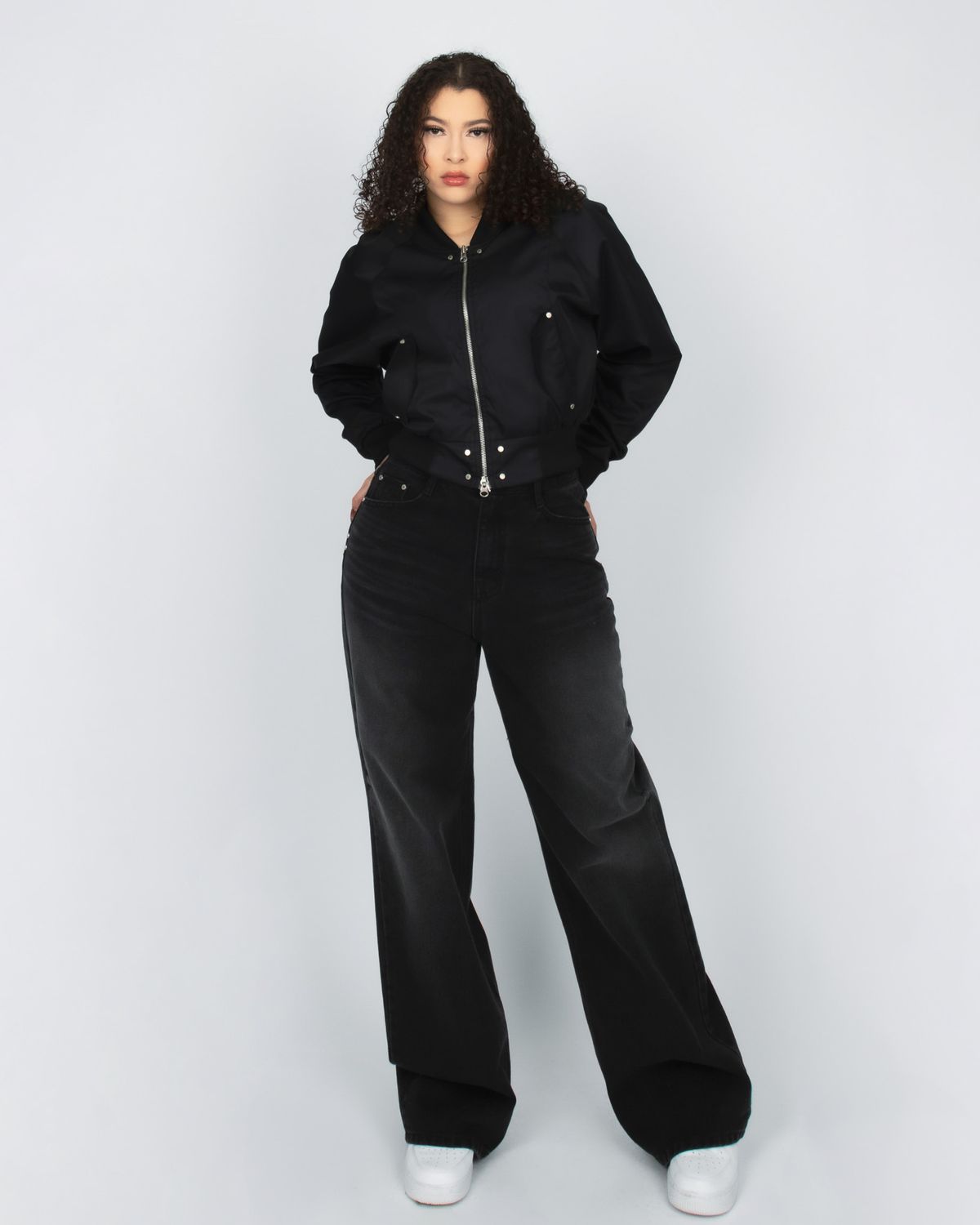 쿨시스(COOLSIS) CS NYLON CROP JACKET-015