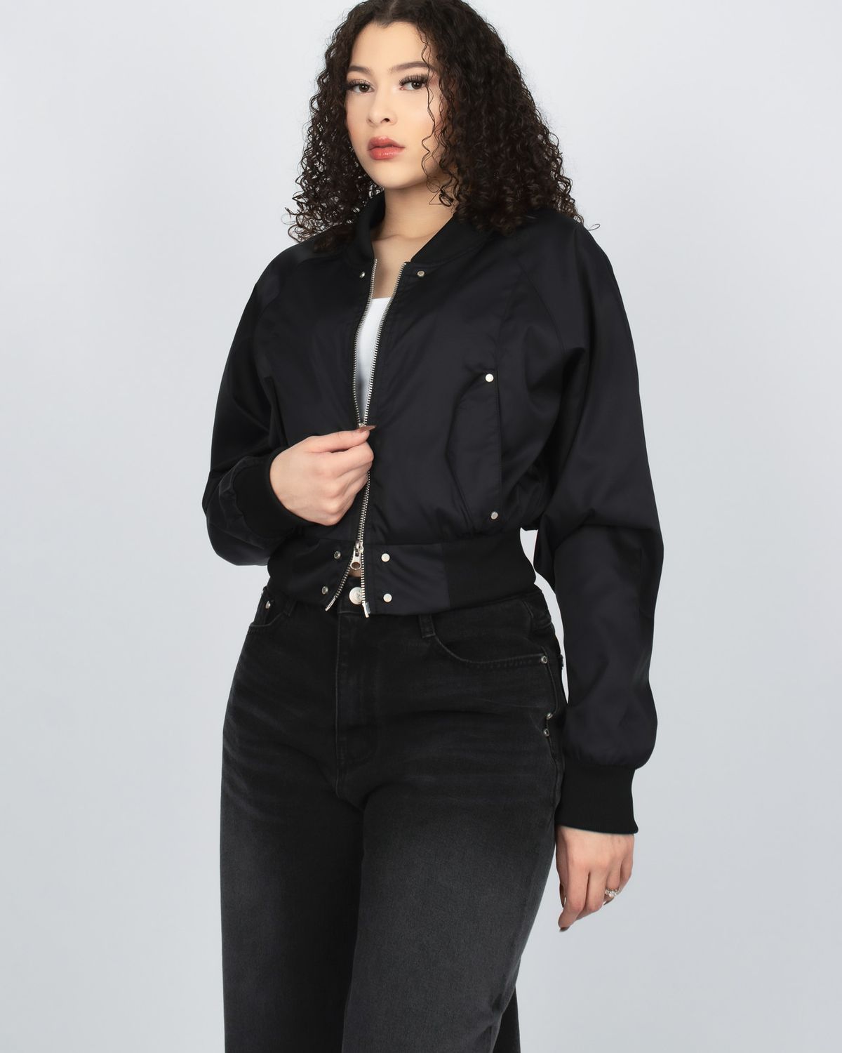 쿨시스(COOLSIS) CS NYLON CROP JACKET-015