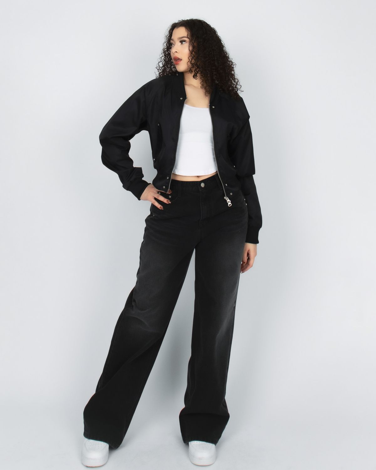 쿨시스(COOLSIS) CS NYLON CROP JACKET-015