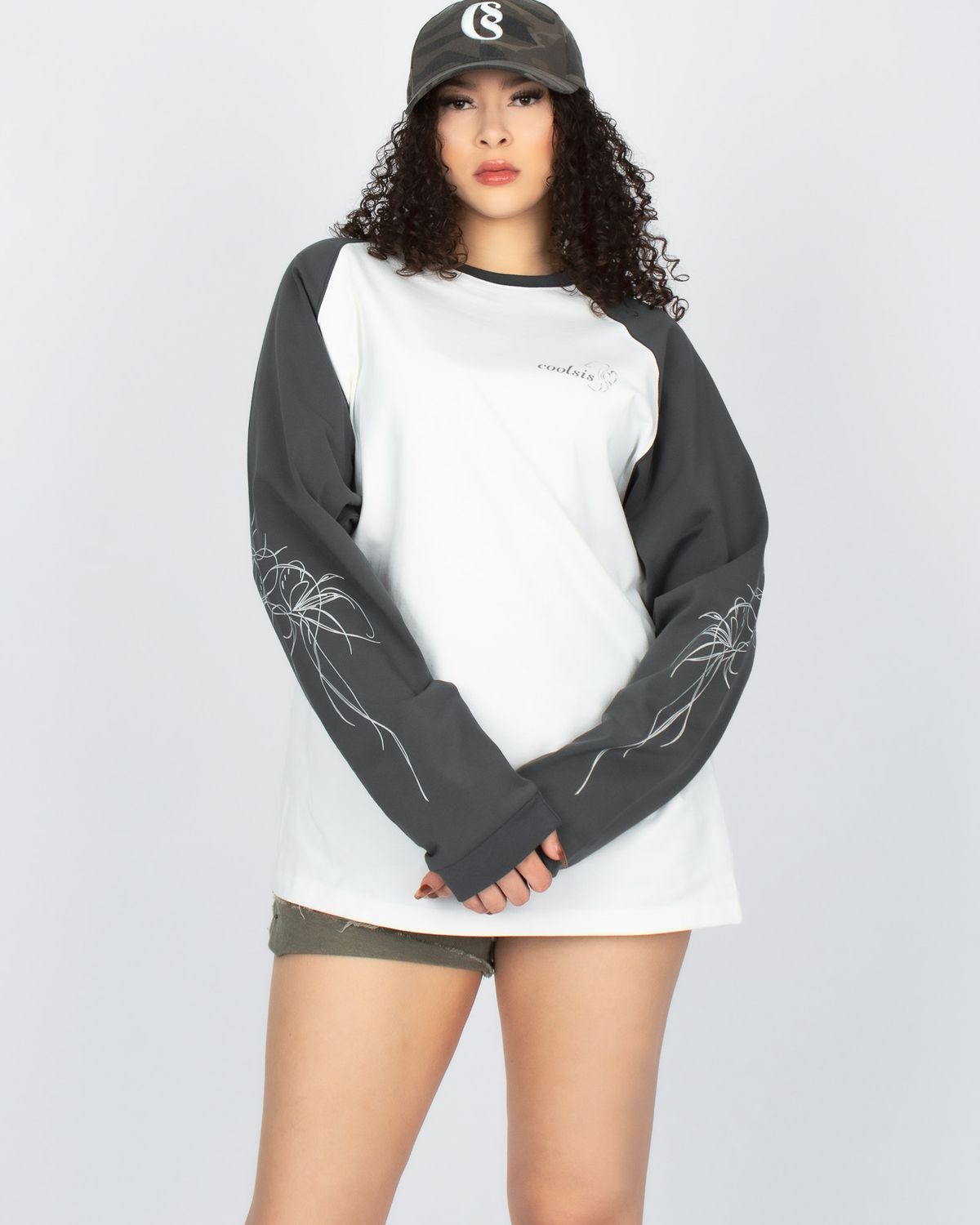 쿨시스(COOLSIS) CS TATTOO LOOSE TOP-038 (OREO)