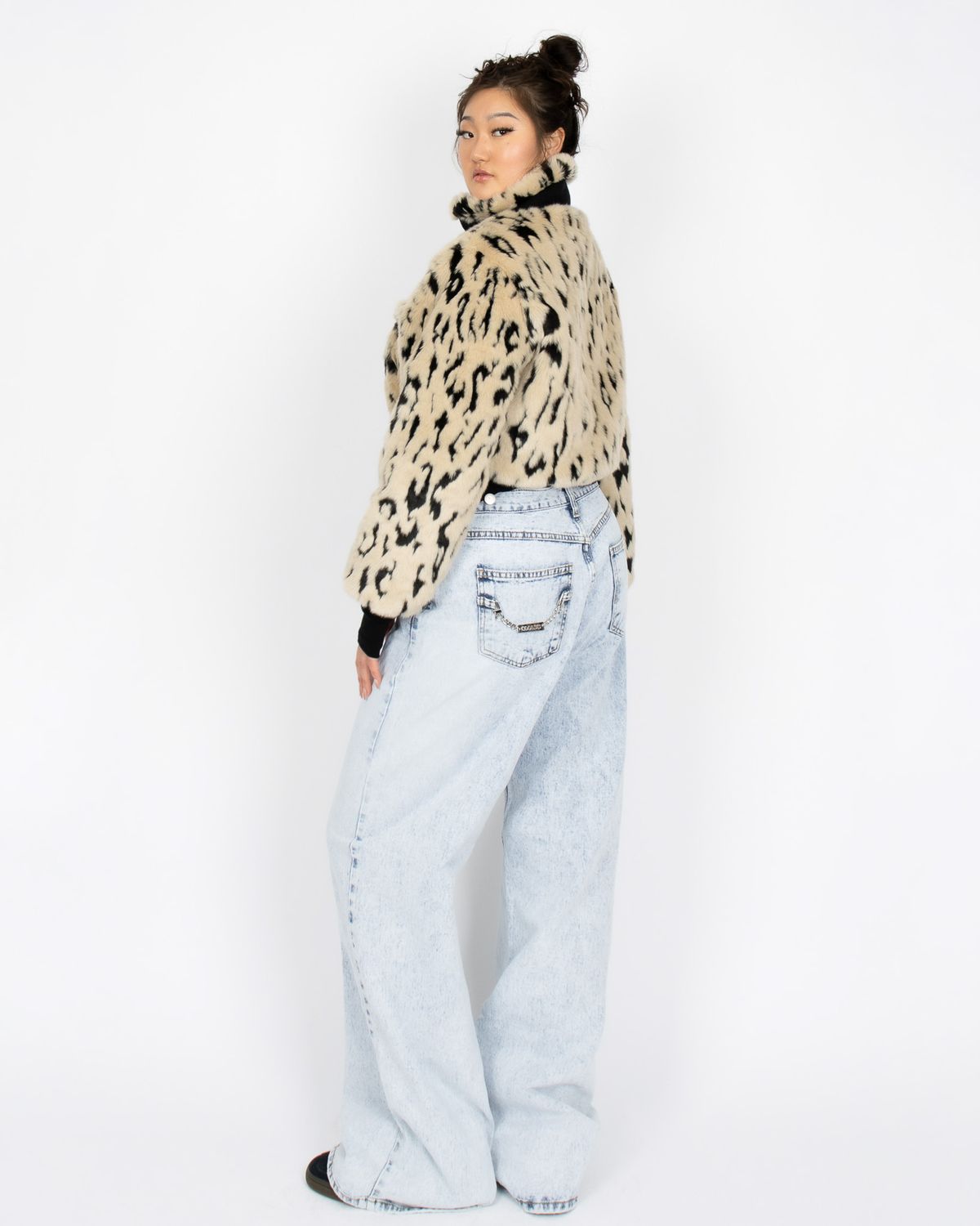 쿨시스(COOLSIS) CS LEOPARD FUR JACKET-014