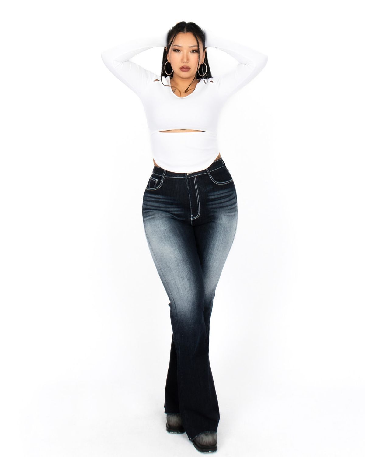 쿨시스(COOLSIS) CS HOLE LABEL TOP-035 (WHITE)