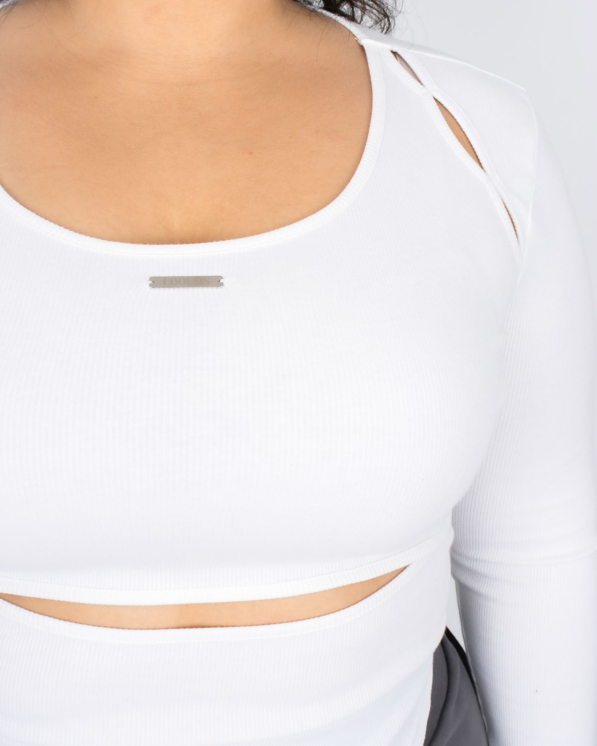 쿨시스(COOLSIS) CS HOLE LABEL TOP-035 (WHITE)