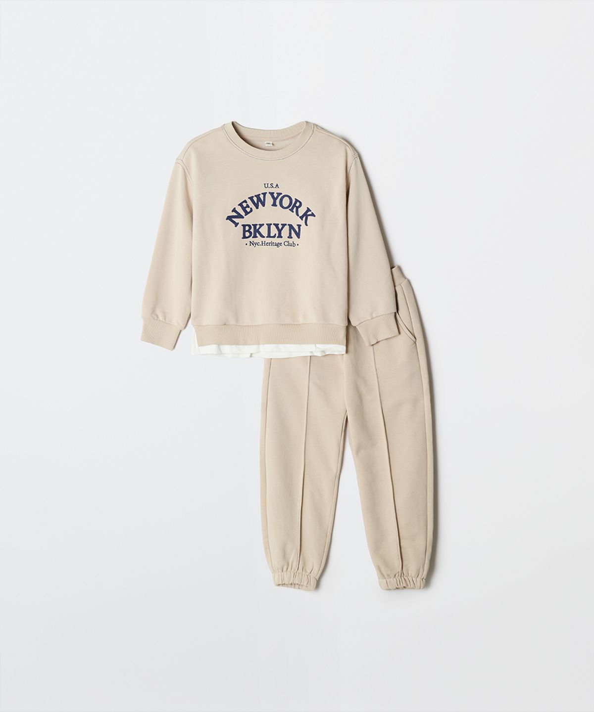 스파오 키즈(SPAO KIDS) [키즈] 레터링 상하세트_SPSMG23KU2