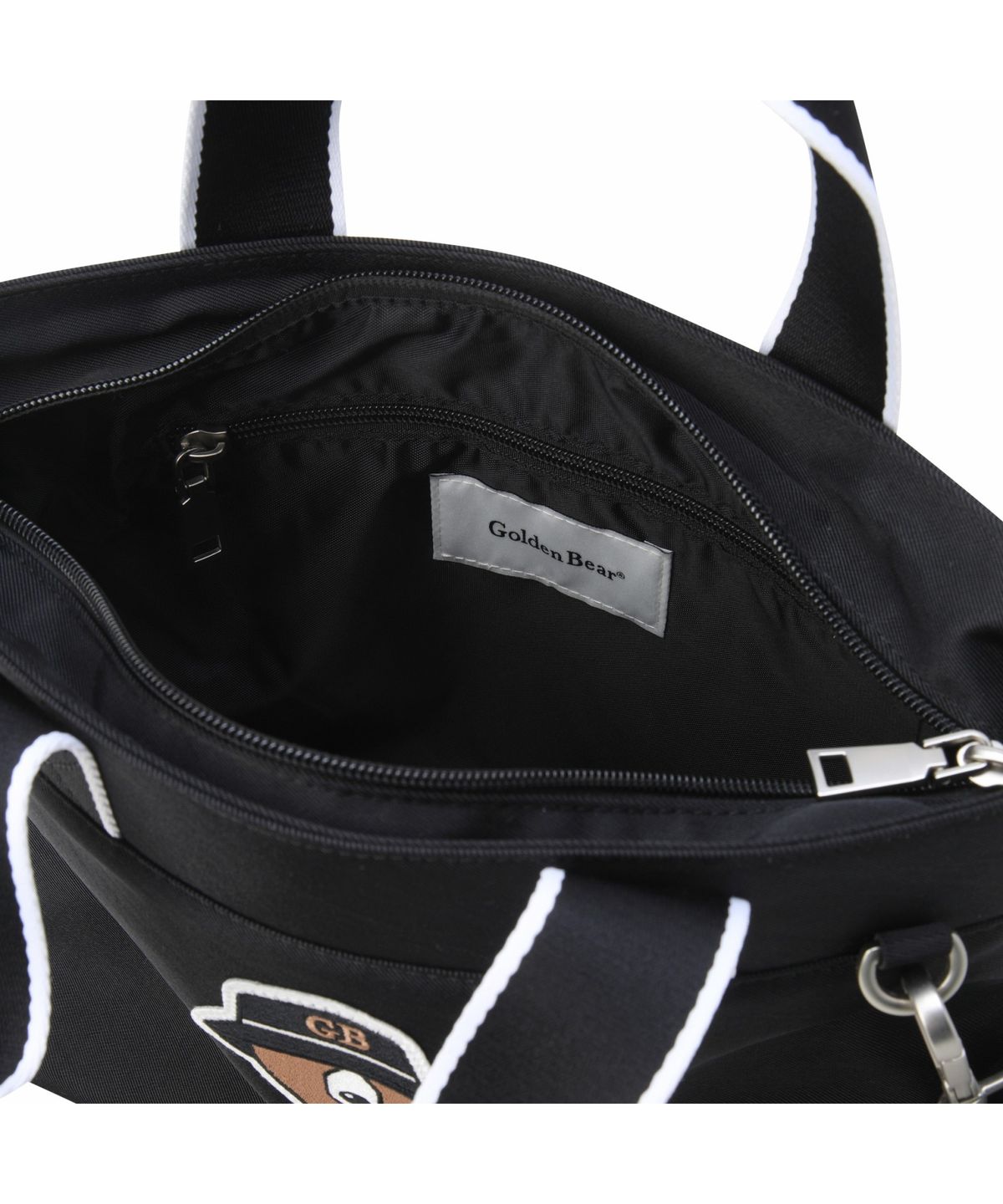 골든베어(GOLDEN BEAR) (W) Petit Tote Bag G6BAX26111BKX