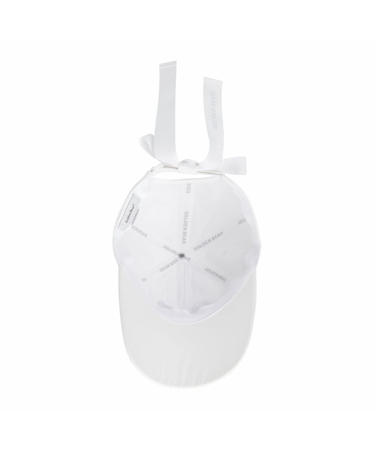 골든베어(GOLDEN BEAR) (W) Detachable Ribbon Tail Ball Cap G6RAX26281WHX