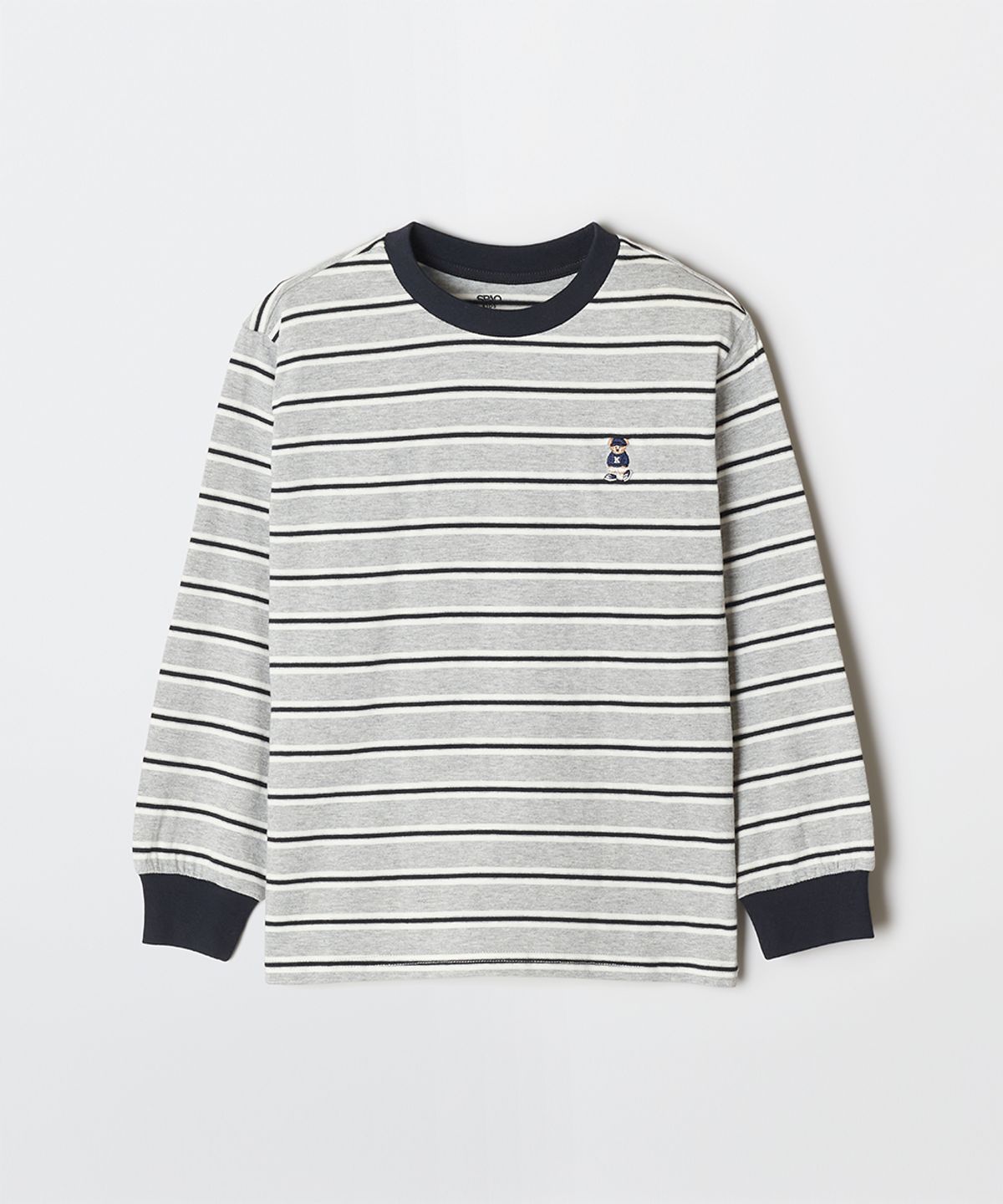 스파오 키즈(SPAO KIDS) [키즈]쿠디 멀티 스트라이프 긴팔티_SPLSG23KU2