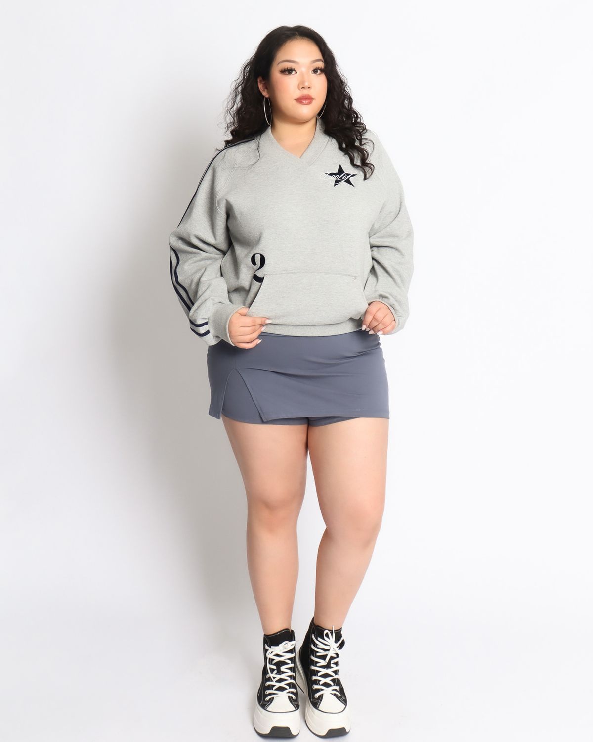 쿨시스(COOLSIS) CS 0222 SWEATSHIRT-044 (GREY)