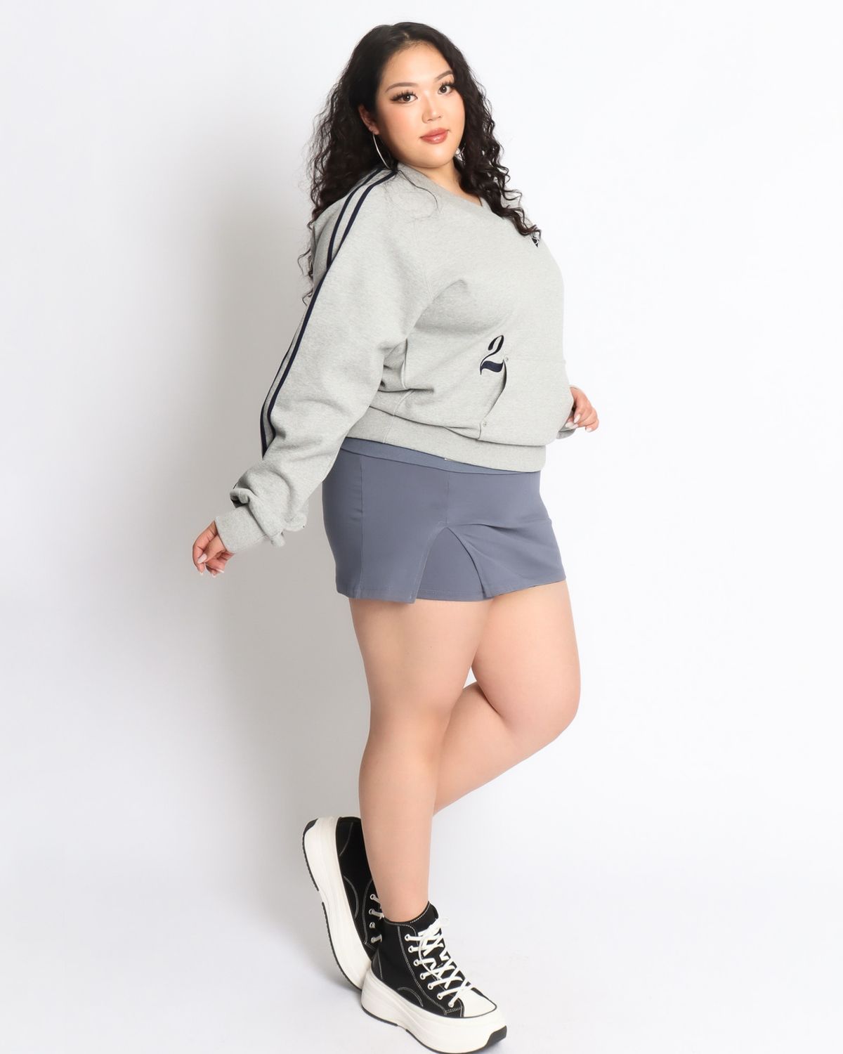 쿨시스(COOLSIS) CS 0222 SWEATSHIRT-044 (GREY)