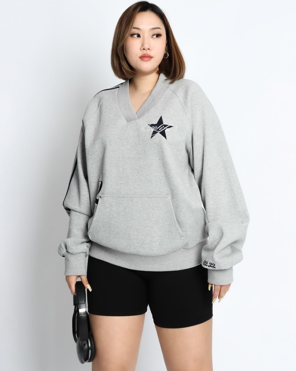 쿨시스(COOLSIS) CS 0222 SWEATSHIRT-044 (GREY)