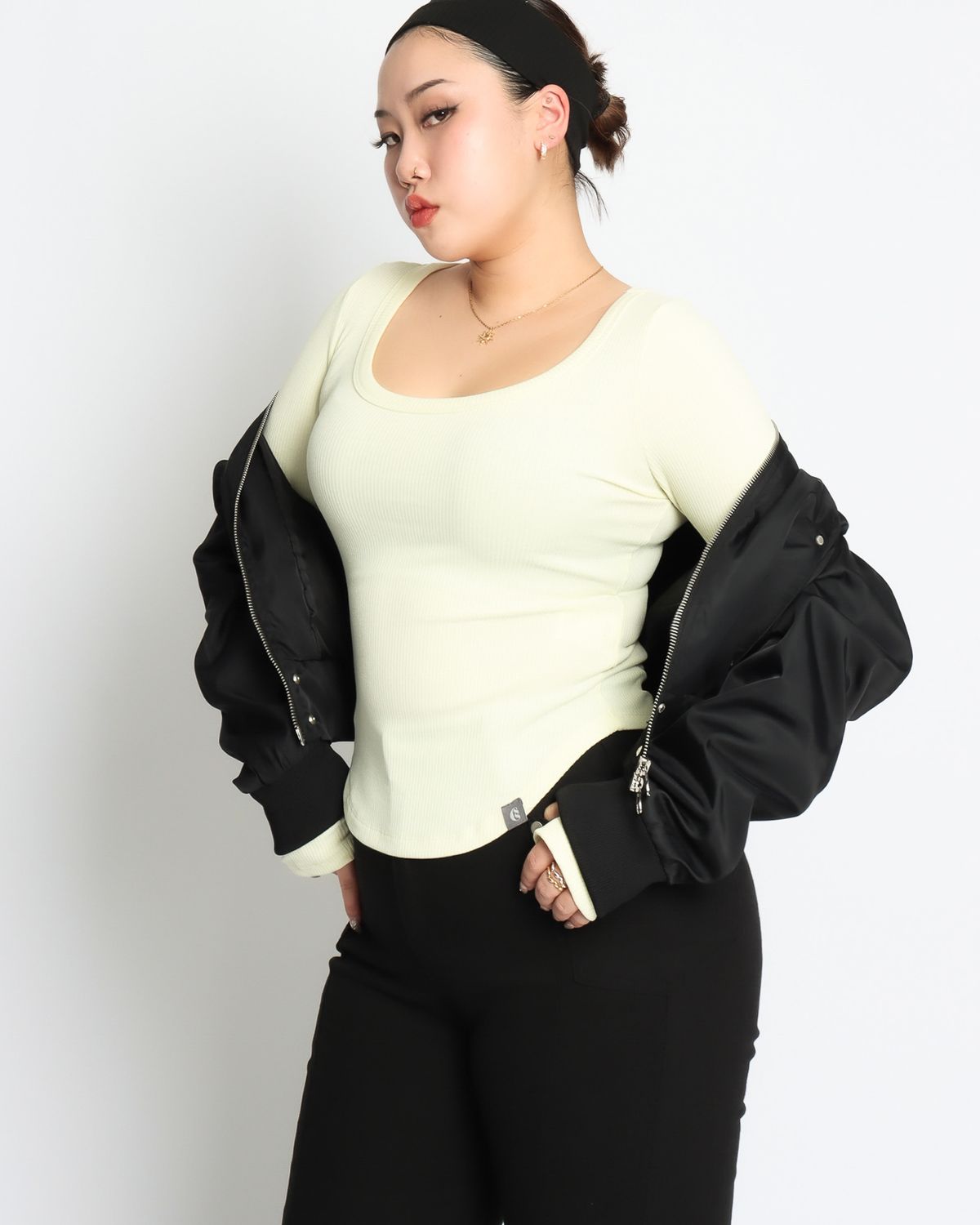 쿨시스(COOLSIS) CS LONG BASIC U TOP-042 (LEMON)
