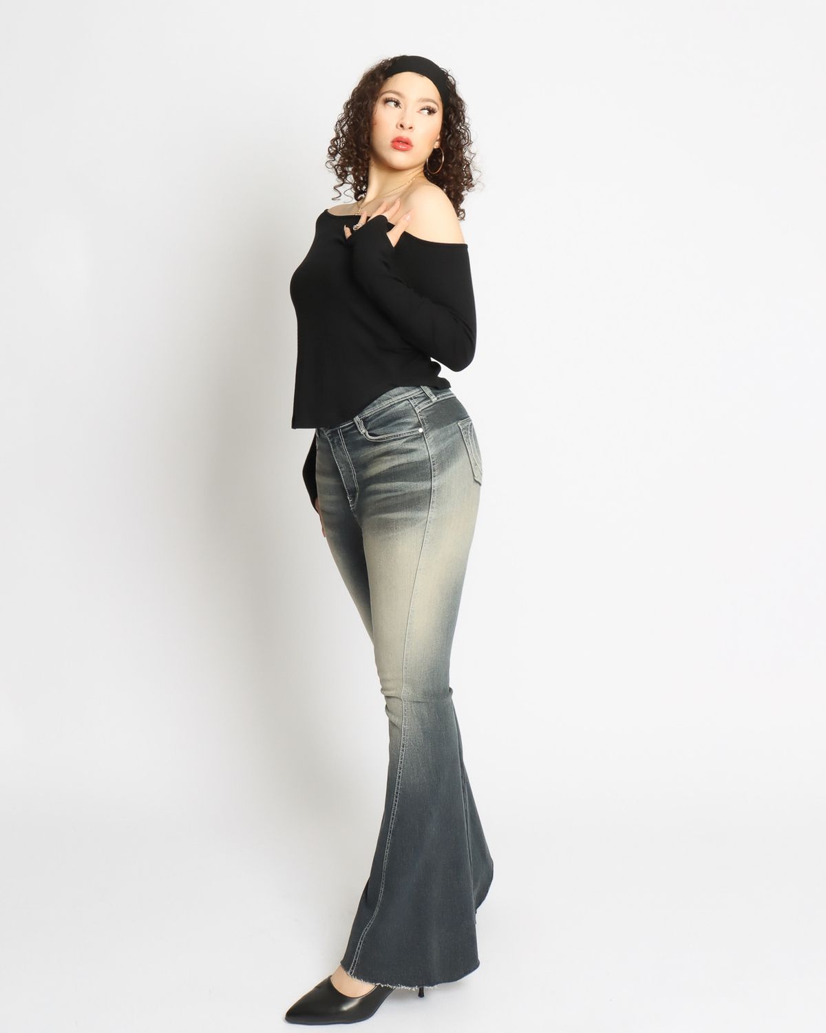쿨시스(COOLSIS) CS LINE BOOTCUT JEANS-046