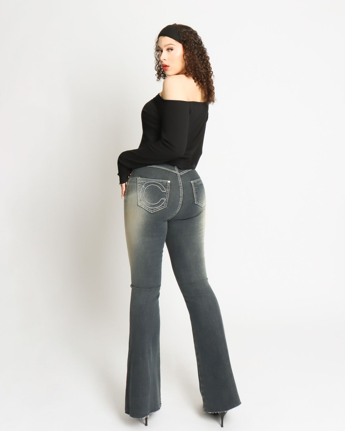 쿨시스(COOLSIS) CS LINE BOOTCUT JEANS-046