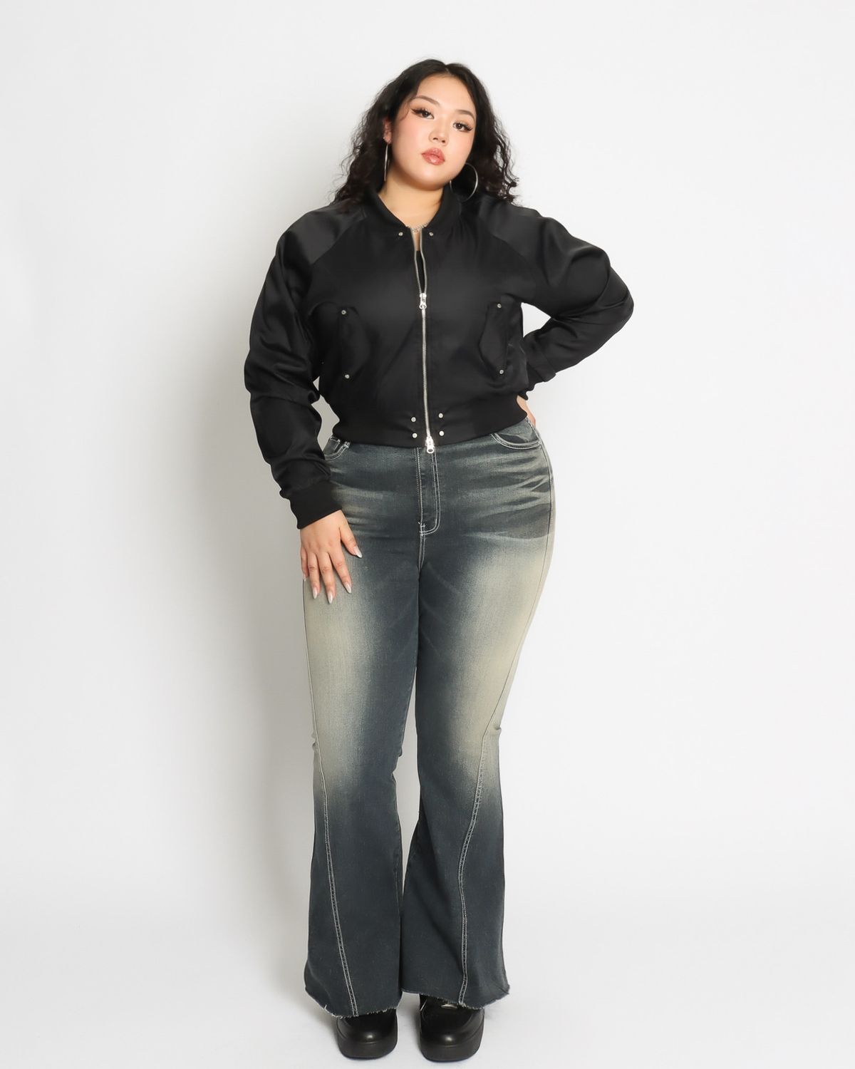 쿨시스(COOLSIS) CS LINE BOOTCUT JEANS-046