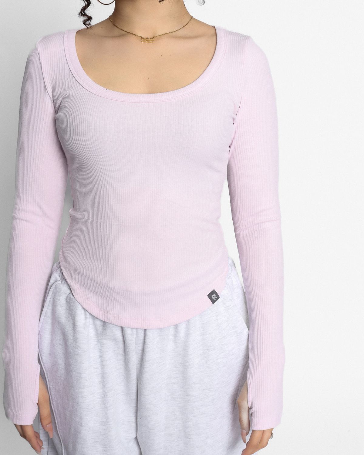 쿨시스(COOLSIS) CS LONG BASIC U TOP-042 (BABYPINK)