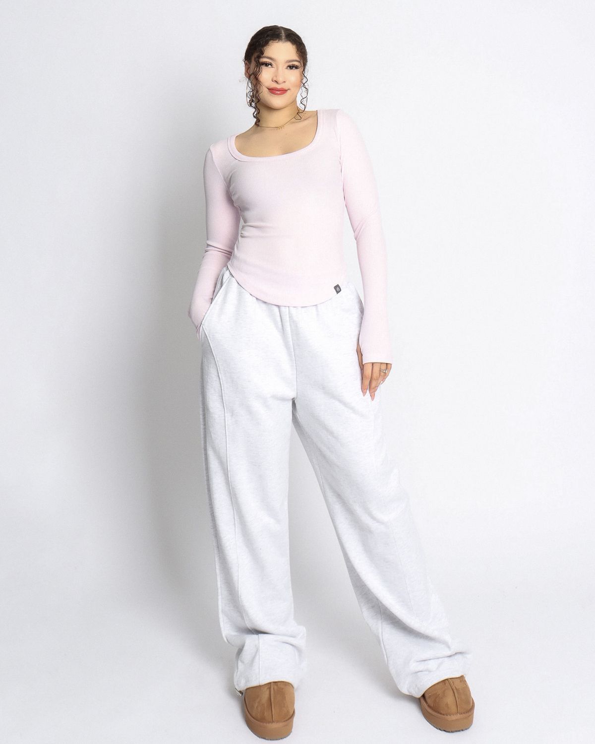 쿨시스(COOLSIS) CS LONG BASIC U TOP-042 (BABYPINK)