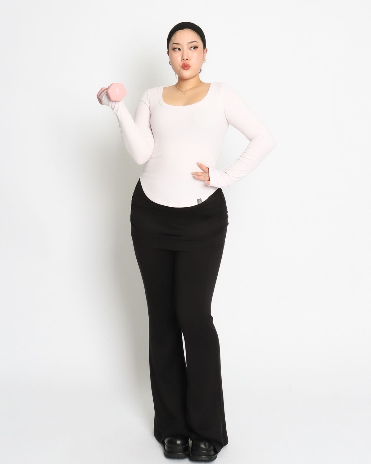 쿨시스(COOLSIS) CS LONG BASIC U TOP-042 (BABYPINK)
