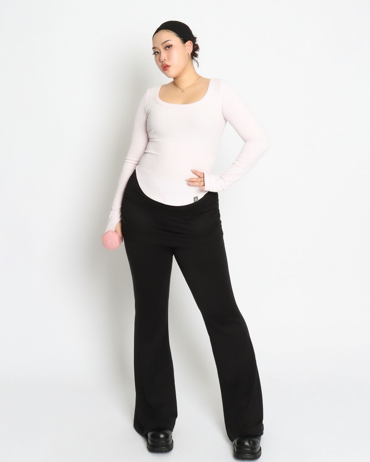 쿨시스(COOLSIS) CS LONG BASIC U TOP-042 (BABYPINK)