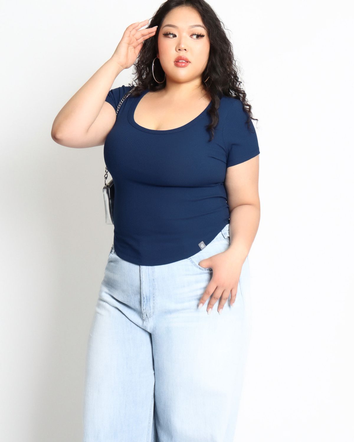 쿨시스(COOLSIS) CS HALF BASIC U TOP-046 (BLUE)