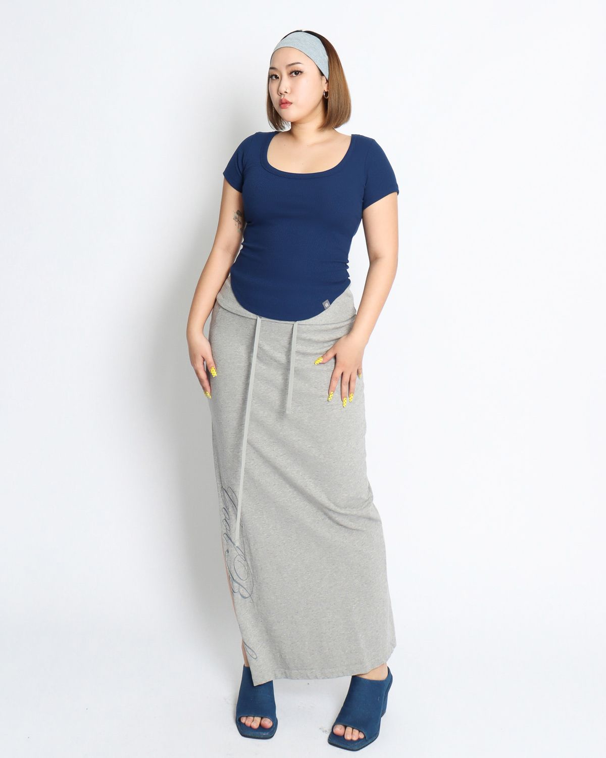 쿨시스(COOLSIS) CS HALF BASIC U TOP-046 (BLUE)