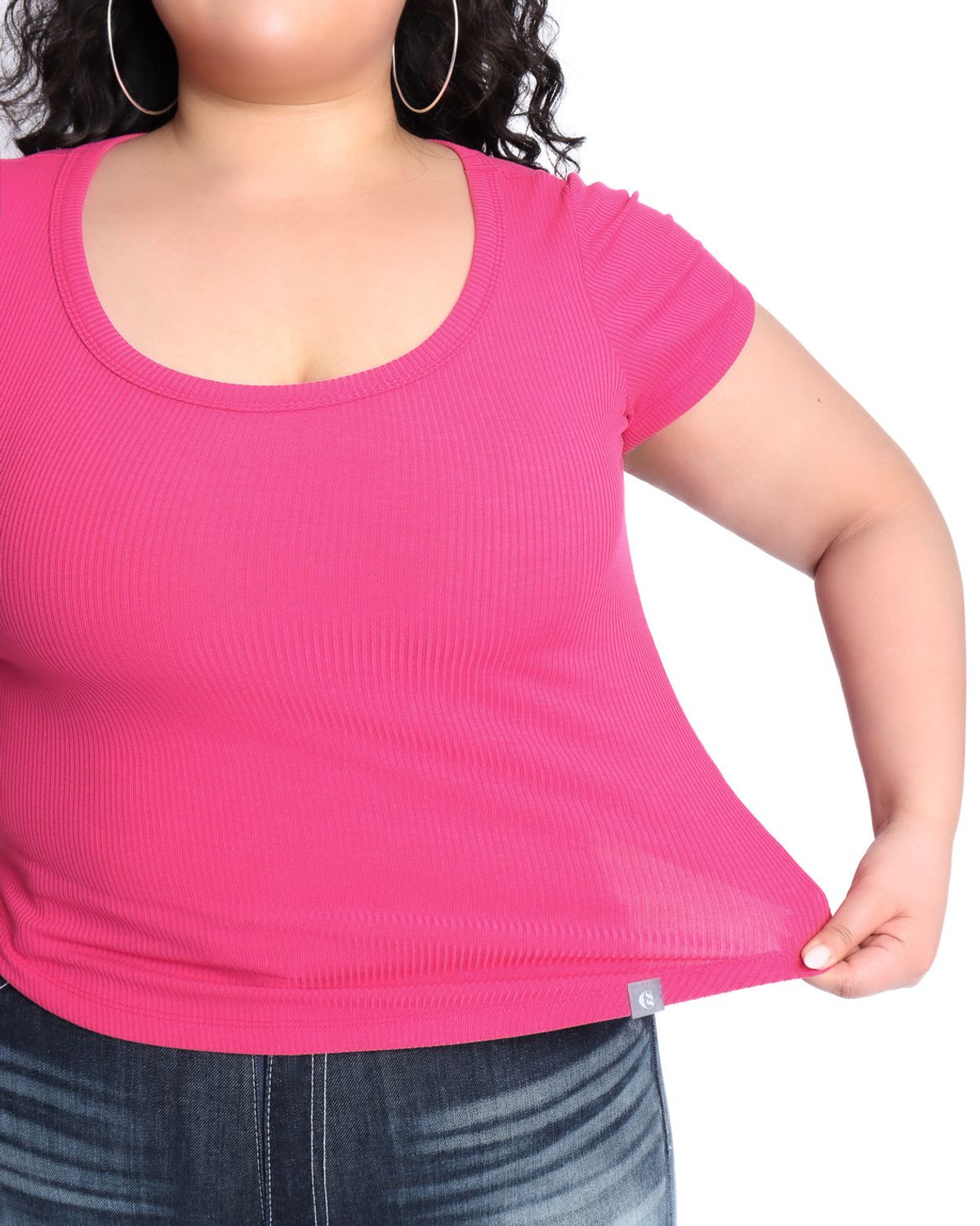 쿨시스(COOLSIS) CS HALF BASIC U TOP-046 (PINK)