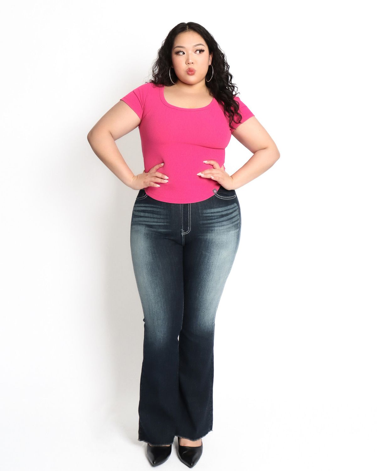 쿨시스(COOLSIS) CS HALF BASIC U TOP-046 (PINK)