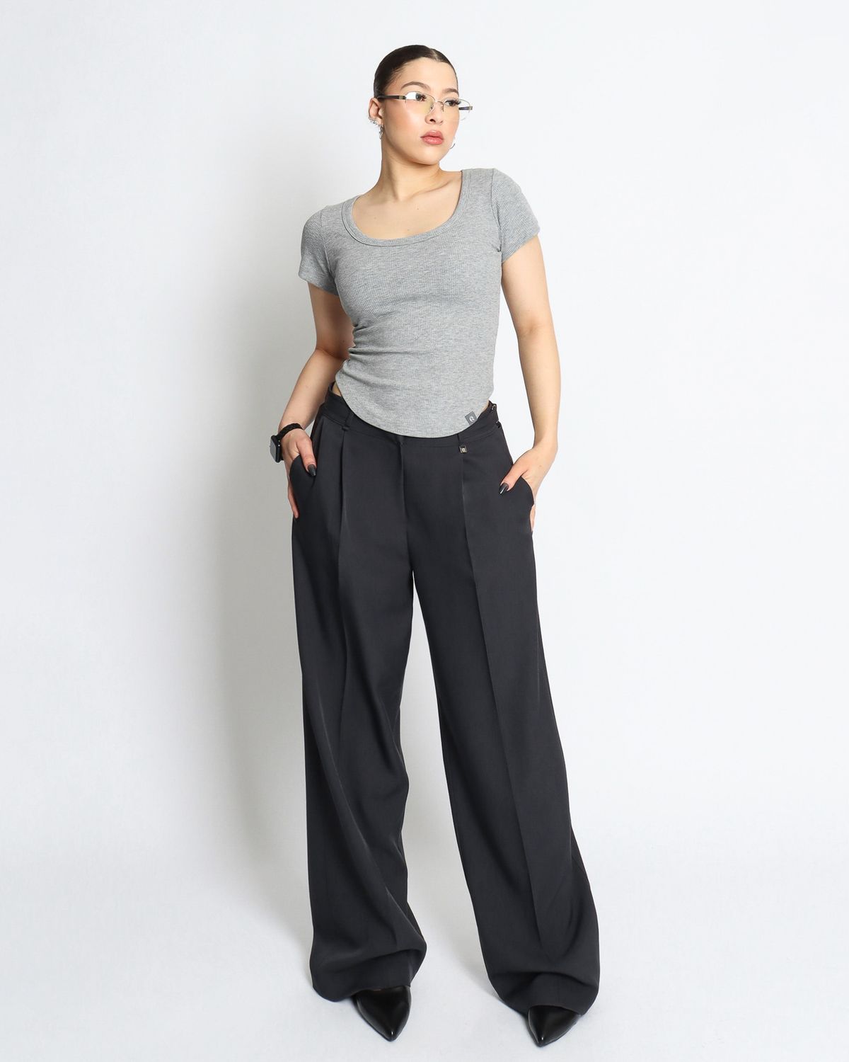 쿨시스(COOLSIS) CS HALF BASIC U TOP-046 (GREY)