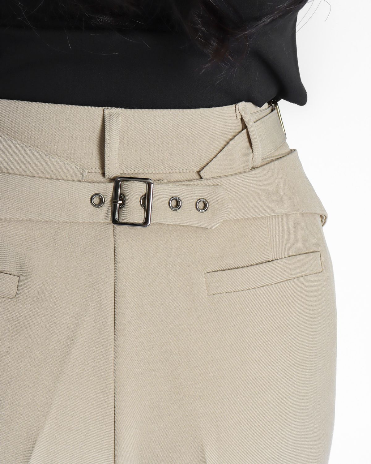 쿨시스(COOLSIS) CS BELT WIDE SLACKS-048 (BEIGE)