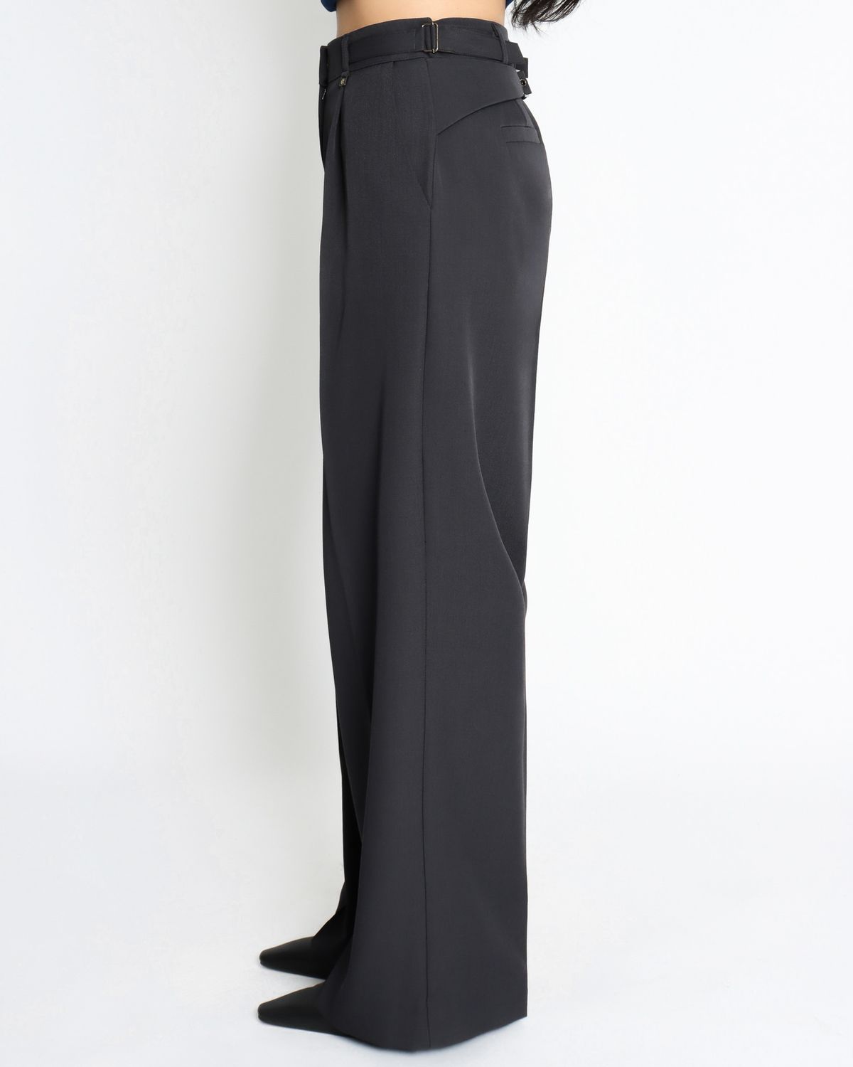 쿨시스(COOLSIS) CS BELT WIDE SLACKS-048 (NAVY)