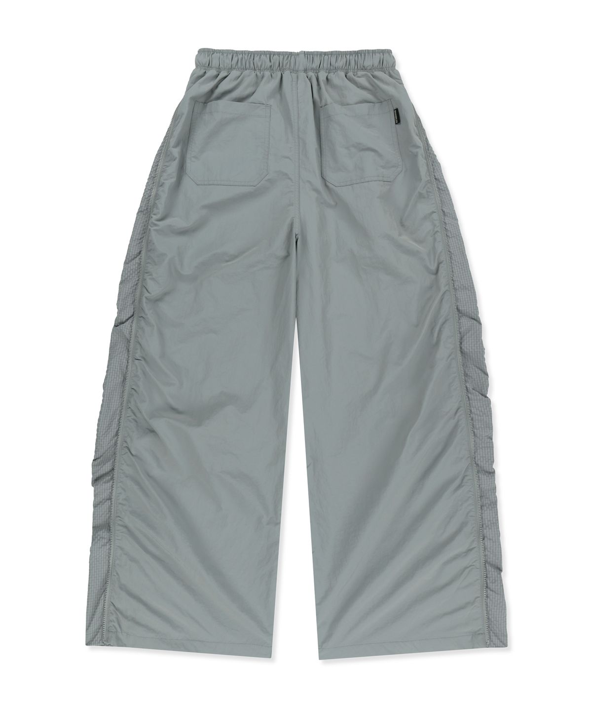 브라운브레스(BROWNBREATH) W SIDE BLOCK PIPING PANTS - GREY