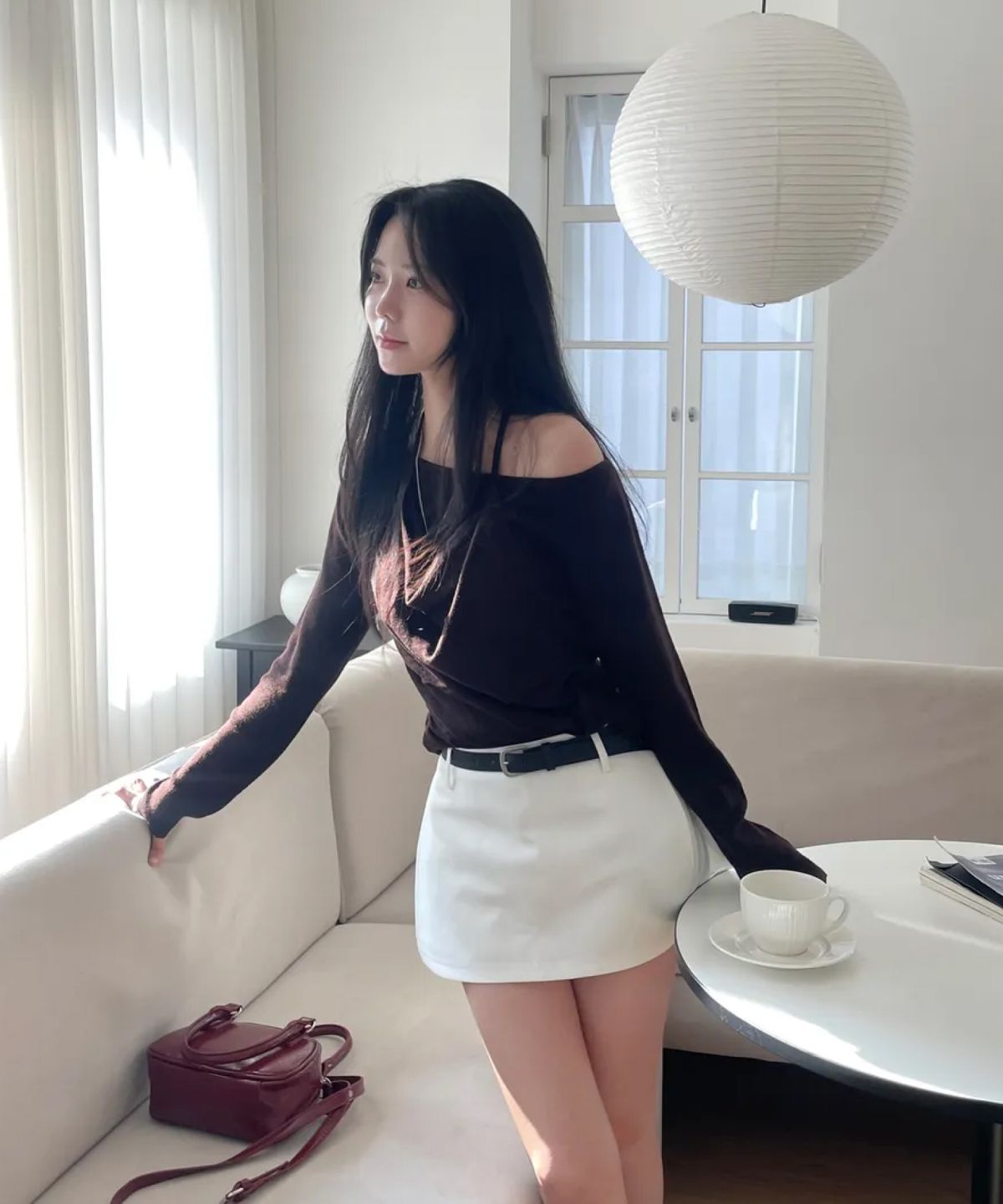 미쏘(MIXXO) 카울넥 레이어드 풀오버_MIWKAG460T