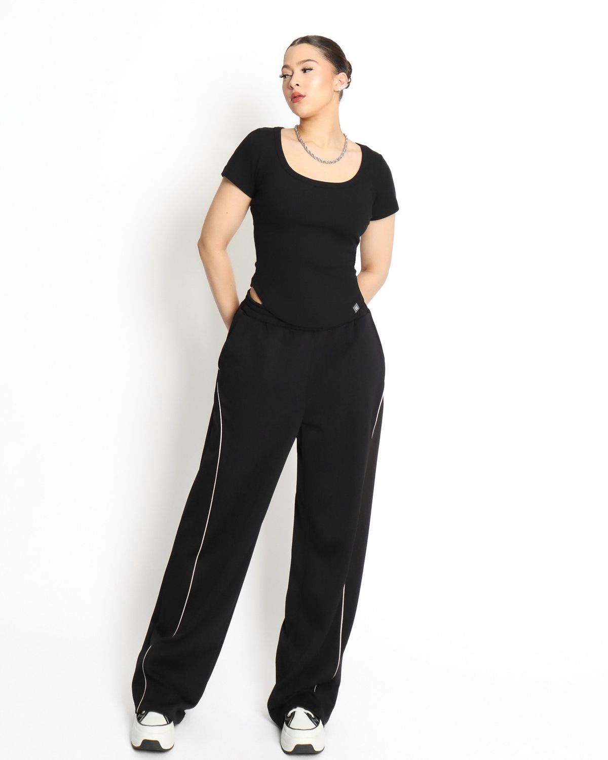 쿨시스(COOLSIS) CS HALF BASIC U TOP-046 (BLACK)
