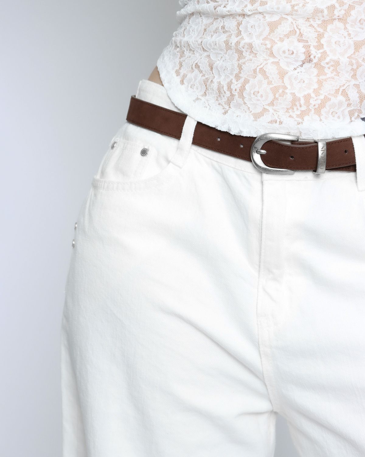 쿨시스(COOLSIS) CS 2SIZE BASIC BELT (BROWN)