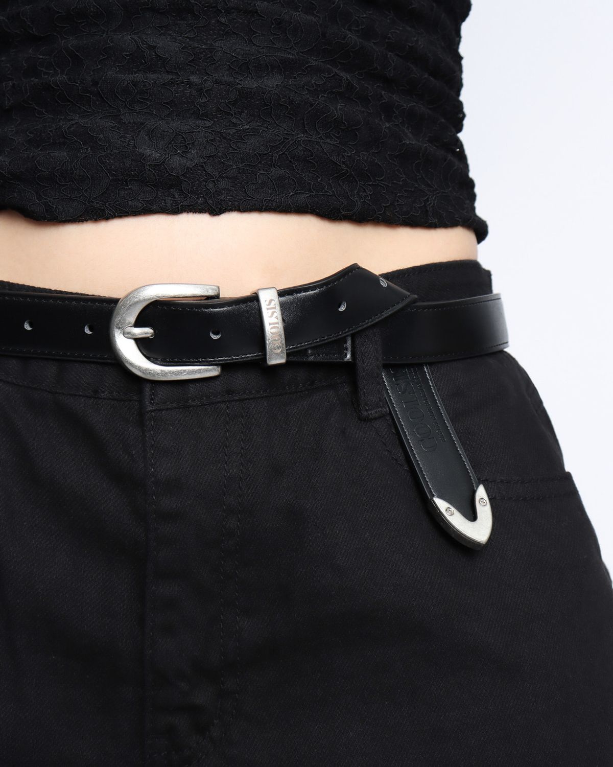 쿨시스(COOLSIS) CS 2SIZE BASIC BELT (BLACK)