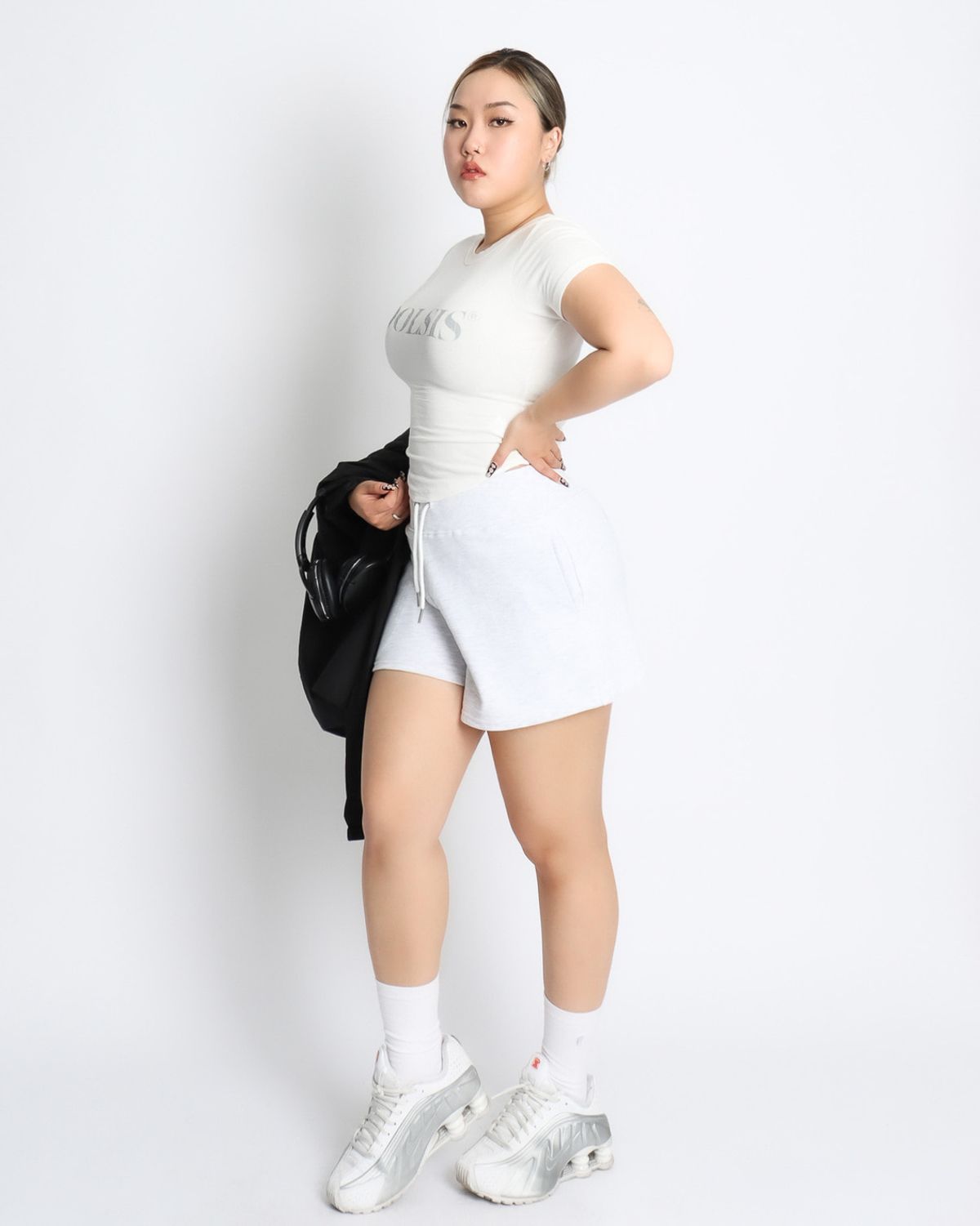 쿨시스(COOLSIS) CS COTTON WIDE SHORTS-051 (MELANGE)