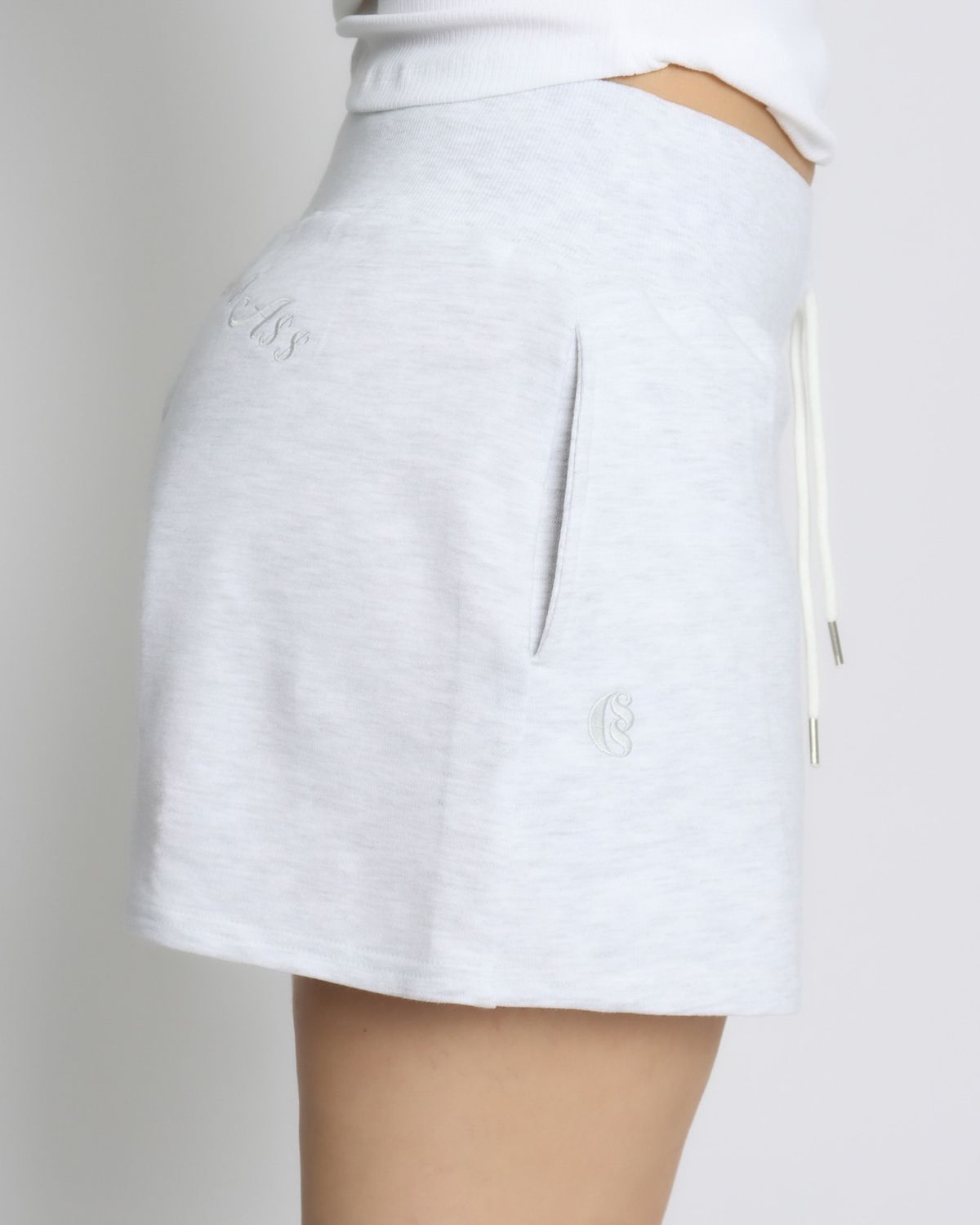 쿨시스(COOLSIS) CS COTTON WIDE SHORTS-051 (MELANGE)