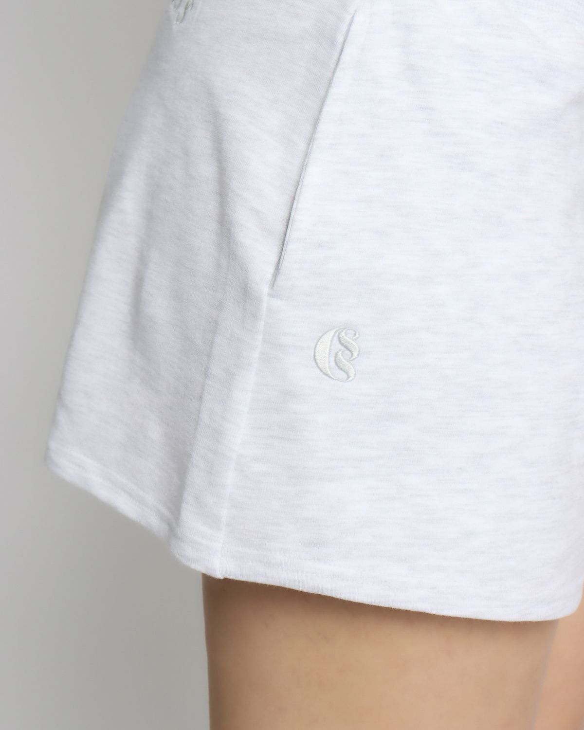 쿨시스(COOLSIS) CS COTTON WIDE SHORTS-051 (MELANGE)
