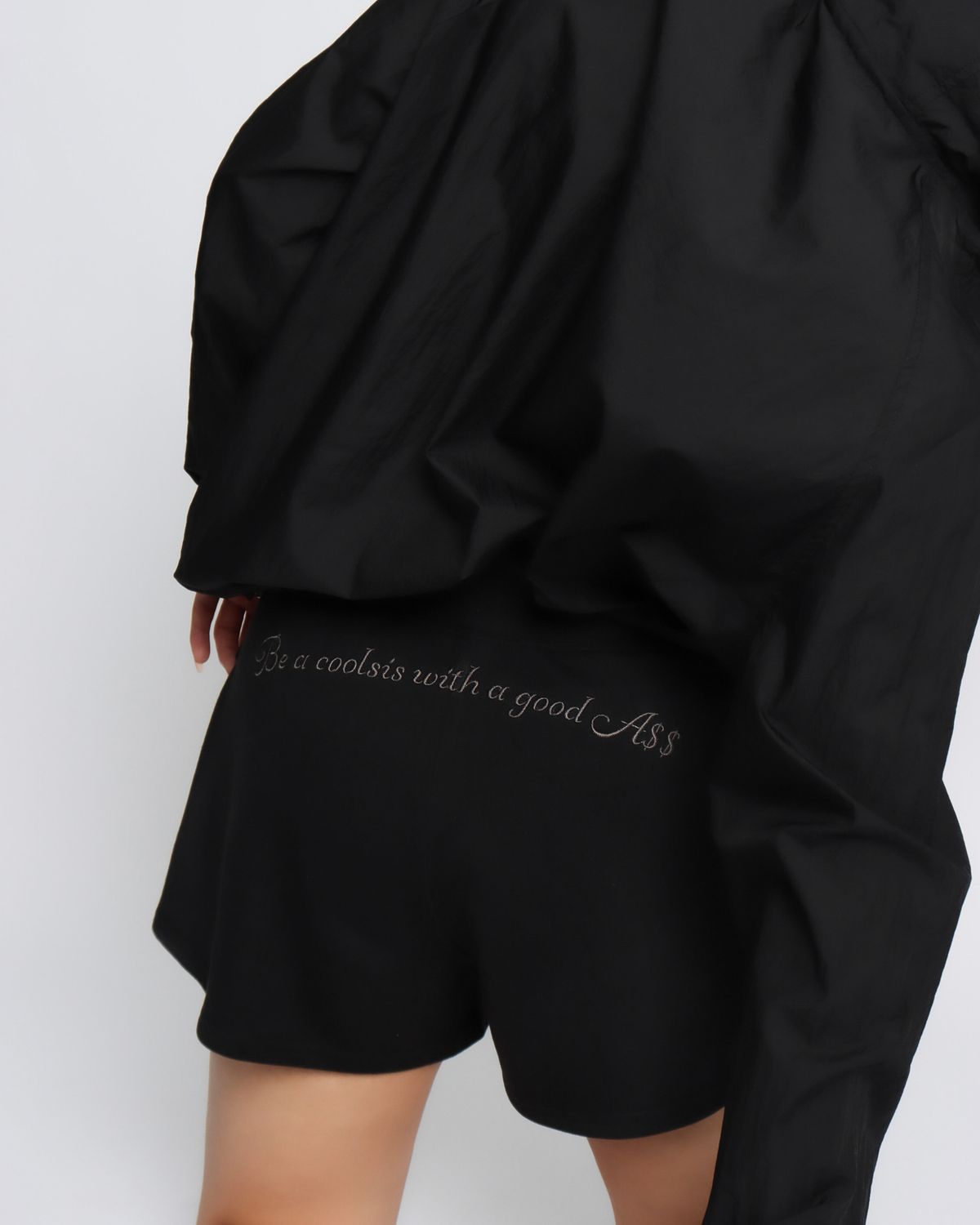 쿨시스(COOLSIS) CS COTTON WIDE SHORTS-051 (BLACK)