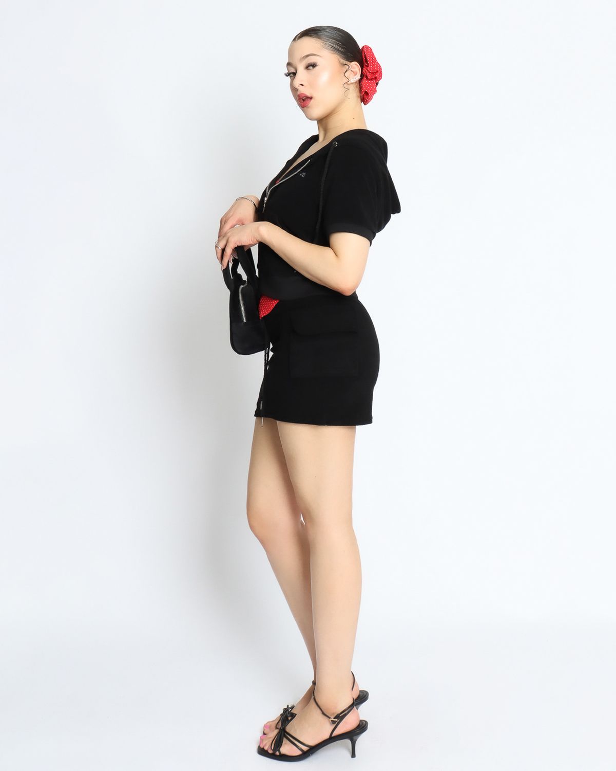쿨시스(COOLSIS) CS SOFT TERRY HOODIE ZIP-016 (BLACK)