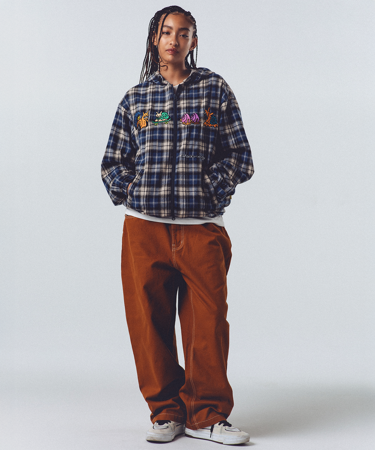 위캔더스(WKNDRS) TRIO PANTS (BROWN)
