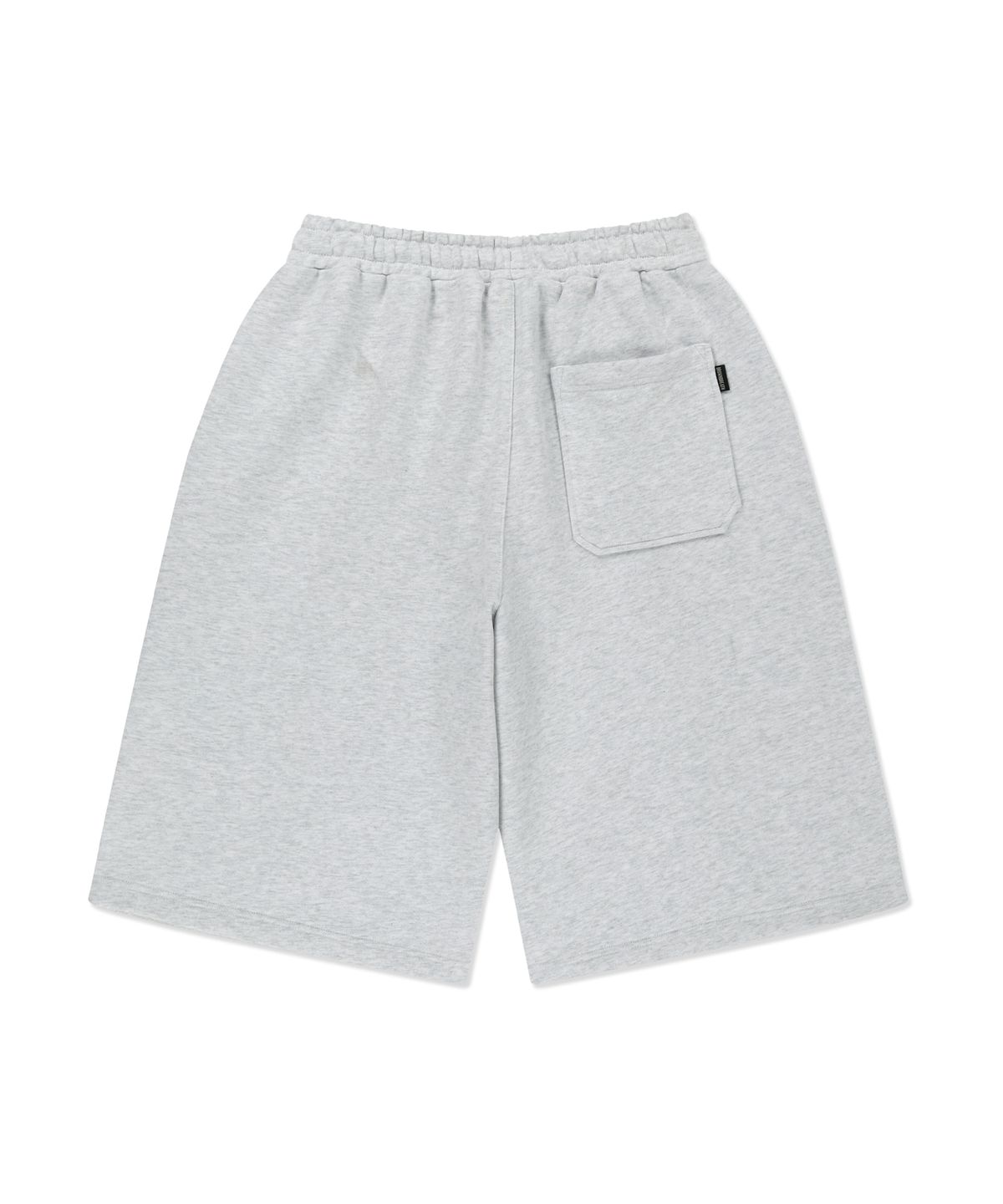 브라운브레스(BROWNBREATH) TAG TUCK SWEAT SHORTS - ASH