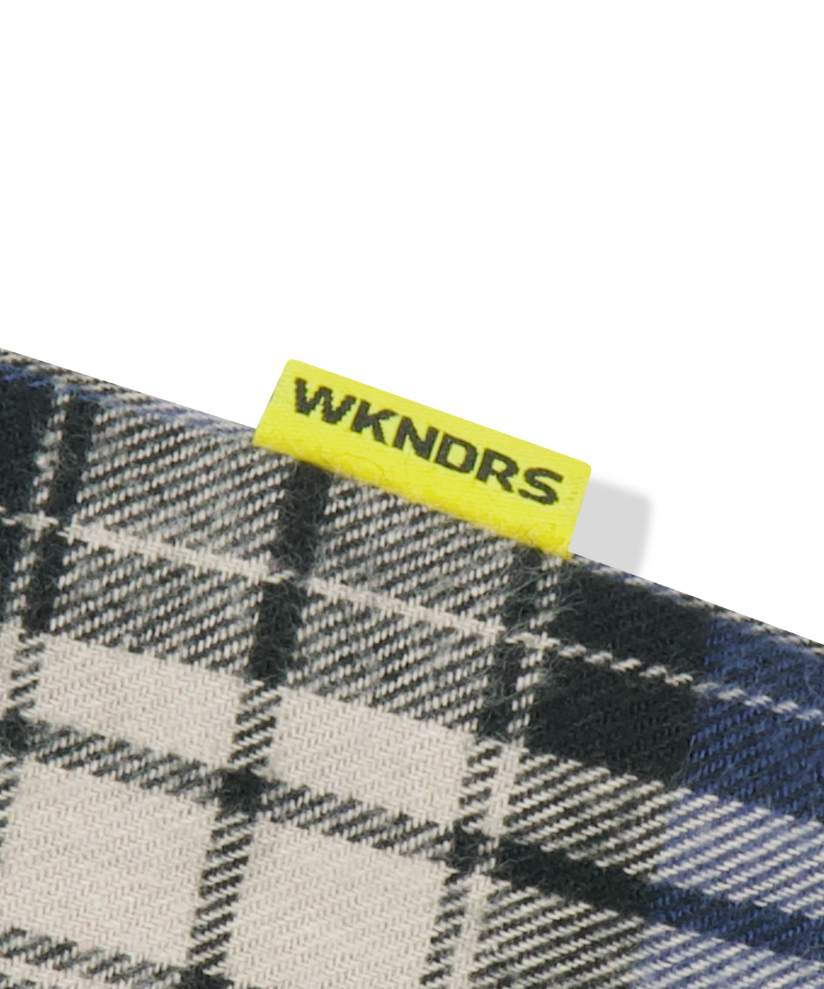 위캔더스(WKNDRS) SNAIL CHECK JK (NAVY)
