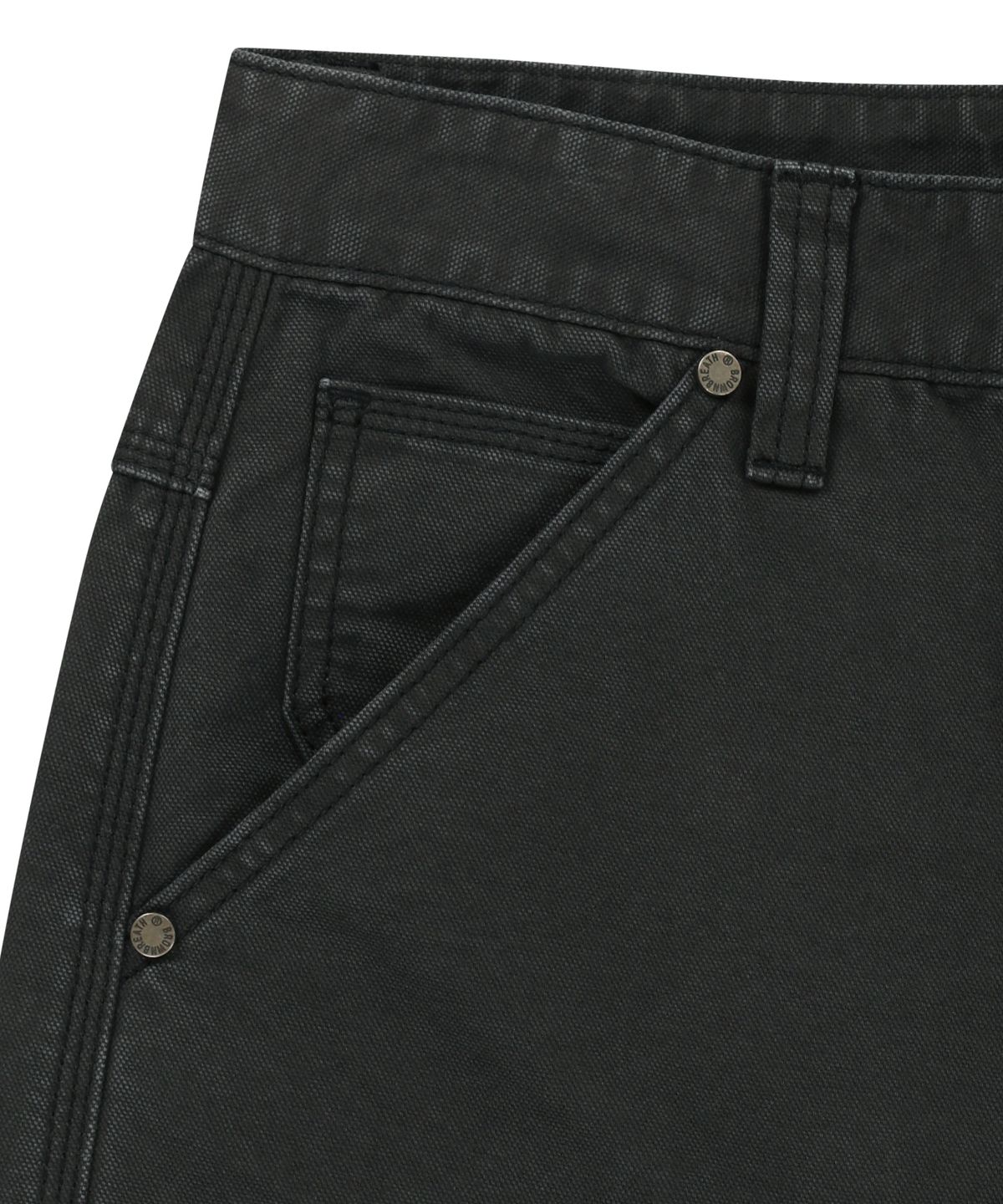 브라운브레스(BROWNBREATH) CARPENTER PIGMENT SHORTS - CHARCOAL