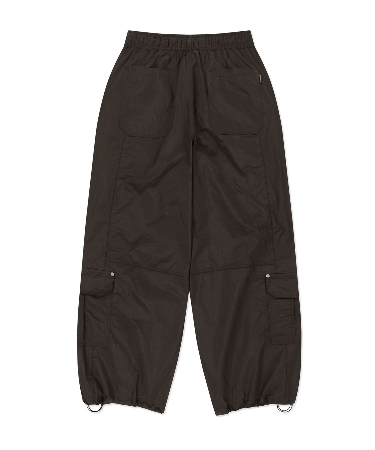 브라운브레스(BROWNBREATH) TAG DOUBLE KNEE NYLON PANTS - BROWN