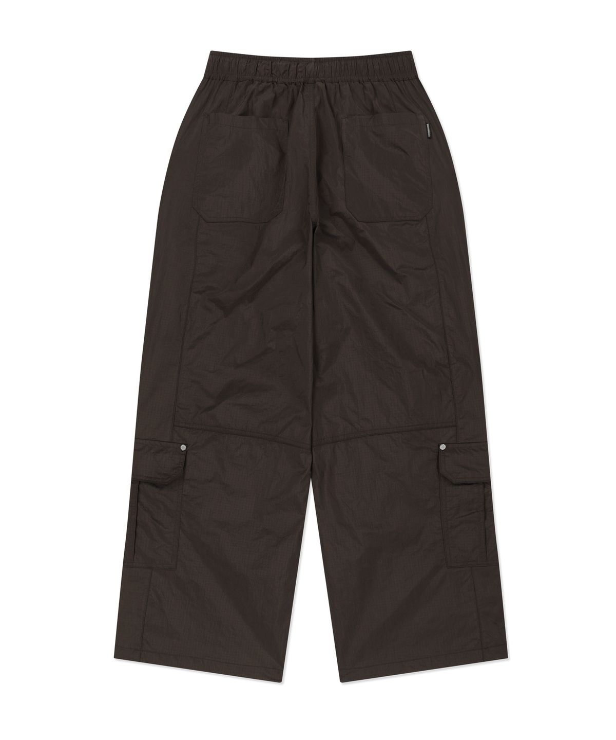 브라운브레스(BROWNBREATH) TAG DOUBLE KNEE NYLON PANTS - BROWN