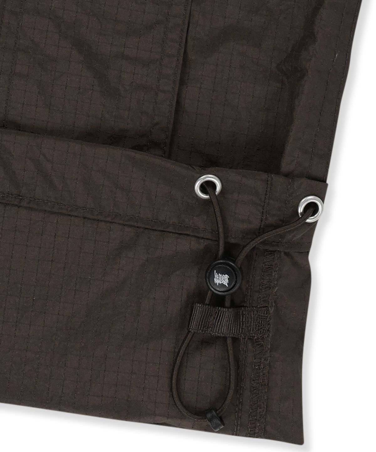 브라운브레스(BROWNBREATH) TAG DOUBLE KNEE NYLON PANTS - BROWN