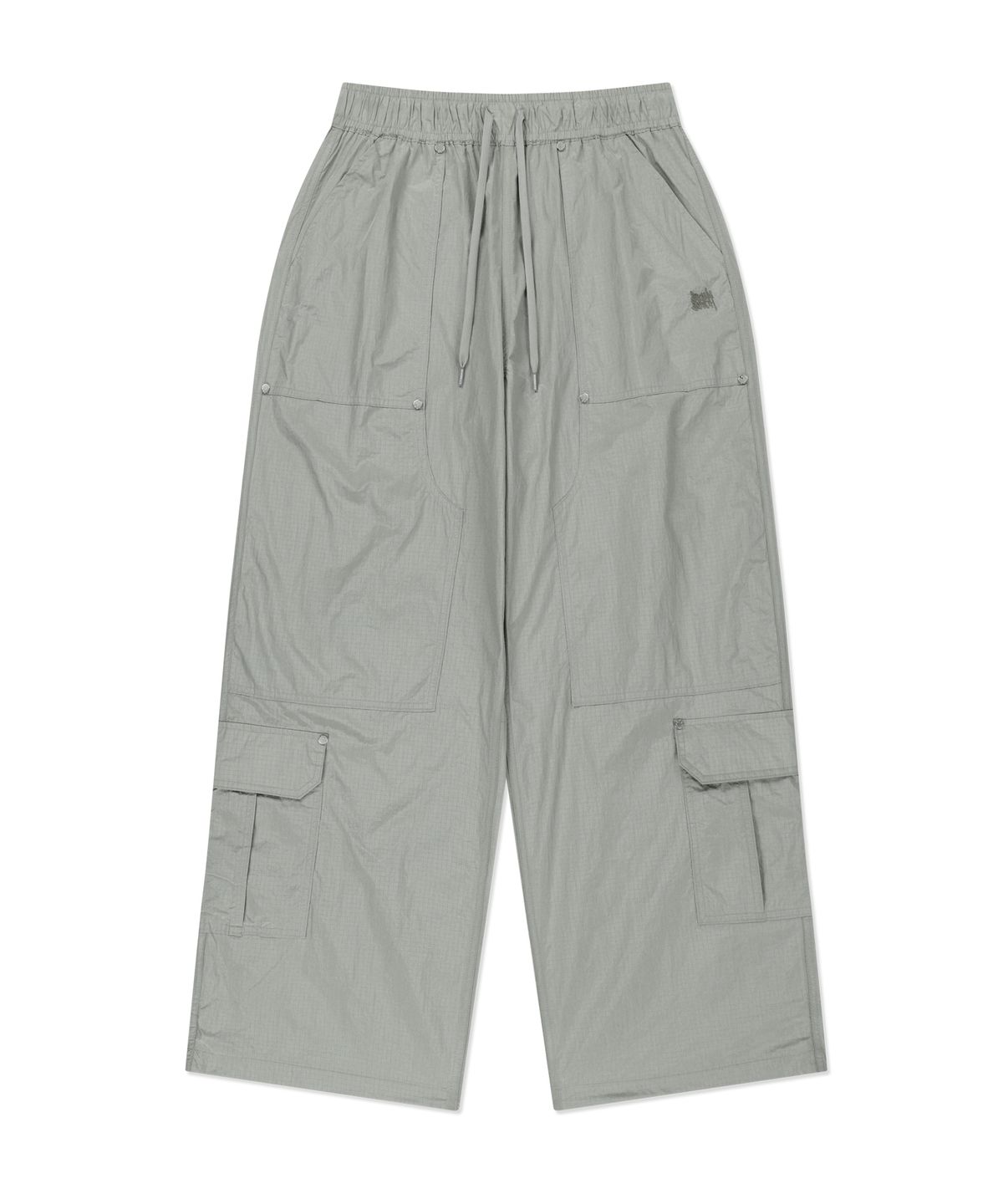 브라운브레스(BROWNBREATH) TAG DOUBLE KNEE NYLON PANTS - GREY