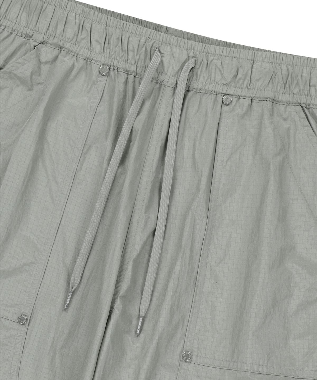브라운브레스(BROWNBREATH) TAG DOUBLE KNEE NYLON PANTS - GREY