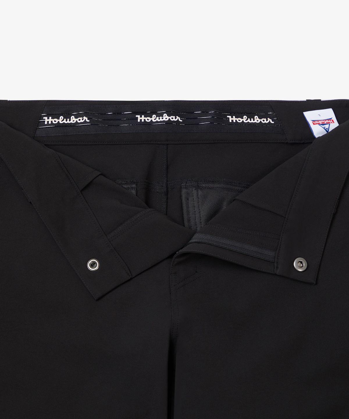 홀루바(HOLUBAR) Larkspur Relaxed Fit Pants Black